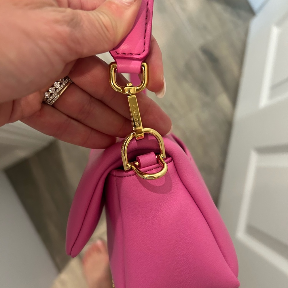 Jacquemus Pink Leather puff le petit Bambimou Shoulder Bag - Picture 10 of 12